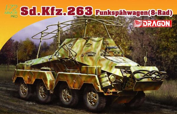 DRAGON 7444 Sd.Kfz.263 Schwerer Panzerspahwagen