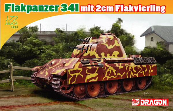 DRAGON 7487 Flakpanzer 341 Mit 2cm Flakvierling