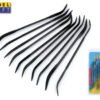 Modelcraft Set 10 raspe curve PFL6003 Modellismo