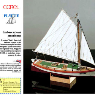 COREL SM42 Nave in legno FLATTIE Modellismo Navale