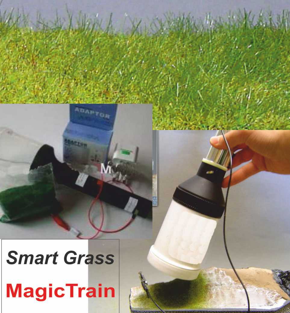 Magic-Train SmartGrass diffusore elettrostatico per stendere l'erba in  maniera realistica