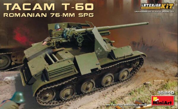 MiniArt 35240 ROMANIAN 76-mm SPG TACAM T-60 INTERIOR KIT