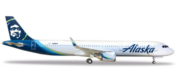 Herpa 531894 Airbus A321neo Alaska Airlines