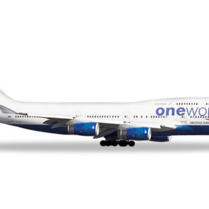 Herpa 531924 Boeing 747-400 British Airways "OneWorld"