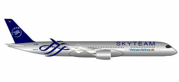 Herpa 532693 Airbus A350-900 Vietnam Airlines "Sky Team"