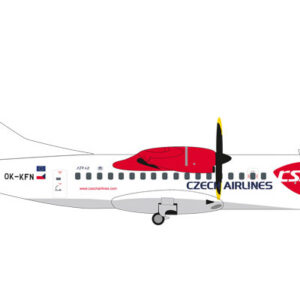 Herpa 559256 ATR-42-500 CSA Czech Airlines "Lizina"