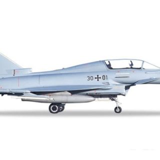 Herpa 580397 Typhoon Eurofighter Luftwaffe