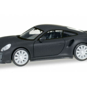 Herpa 038713 Porsche 911 Turbo NERO OPACO