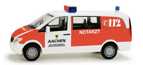 Herpa 049245 MB Vito Bus "Pompieri Aachen"