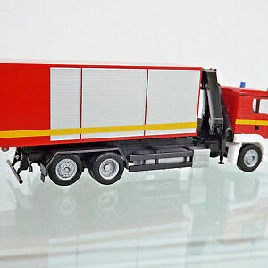 Herpa 093705 MAN TGS L Autocarro con cassone ribaltabile  gru