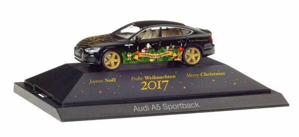 Herpa 102117 Audi A5 Sportback "Herpa Natale 2017"
