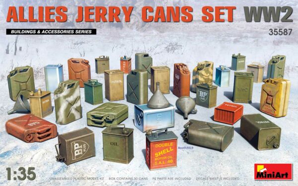 MINIART 35587 Allies Jerry Cans Set WW2