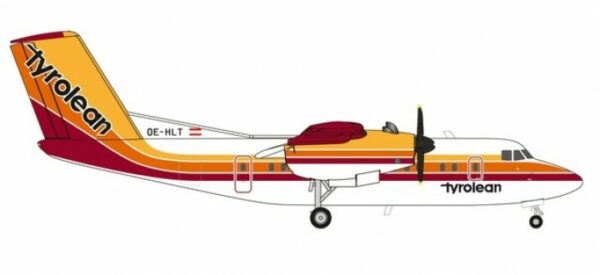 Herpa 559553 De Havilland DHC-7 Tyrolean Airlines