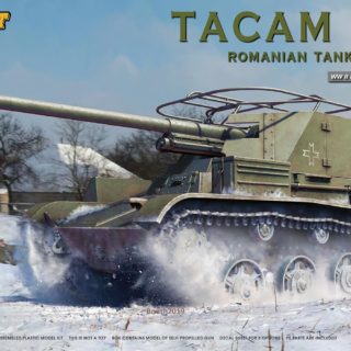 MiniArt 35230 Tacam T-60 Romanian Tank Destroyer. Interior Kit