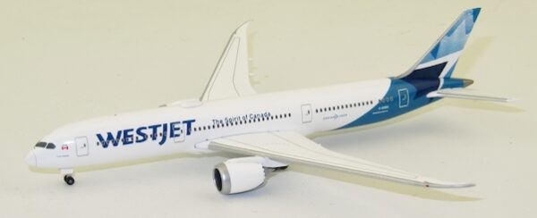 Herpa 533256 Boeing 787-9 Dreamliner "Westjet " nuovi colori