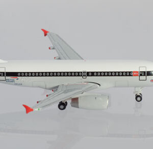 Herpa 533492 Airbus A319 Britsh Airways 100° Anniversario BEA