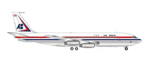 Herpa 559911 Boeing 707-320-F-BHSF Air Berlin USA "Palma"