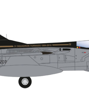Herpa 570527 Panavia Tornado GR.4 No 31 Squadron