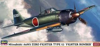 HASEGAWA HA02019 MITSUBISHI A6M5A FIGHTER BOMBER